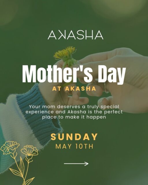Celebrate Mother’s Day at Akasha 🌸

Your mom deserves a truly special experience and Akasha is the perfect place to make it happen.

Join us on Sunday, May 10th for an exclusive Mother’s Day Dinner designed to celebrate the incredible women in our lives.

✨ USD $60 USD per person ✨
Let’s create unforgettable memories together! 💐🏝️ 

🚤 Complimentary boat rides available from the Belize Sea Shuttle Dock.
📍 1.3 Mile West Caribbean Cove, San Pedro, Ambergris Caye. 📞 +501 612-0144
🌍 Reserve your table now entering the link in bio
.
.
.
#AkashaBelize #MothersDay #SanPedroBelize