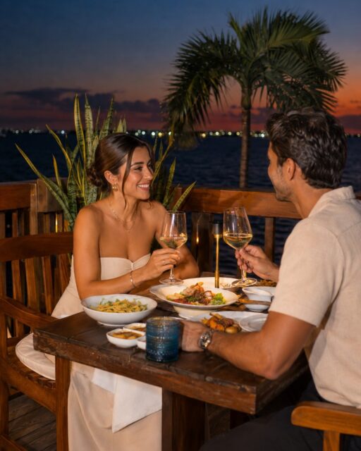 Table for two, and a view that does the talking. 🌅🥂

Some evenings just ask for someone across the table. The boat ride in, golden hour over the water, a slow dinner as the lights come on. This is the kind of night Akasha was made for.

Before our September pause, there's still time to plan yours. We reopen October 1st.

📞 +501 612-0144
🛥 Boat ride available from @arunaresortandvillas Dock
.
.
.
#DateNightBelize #OverwaterDining #AkashaExperience
